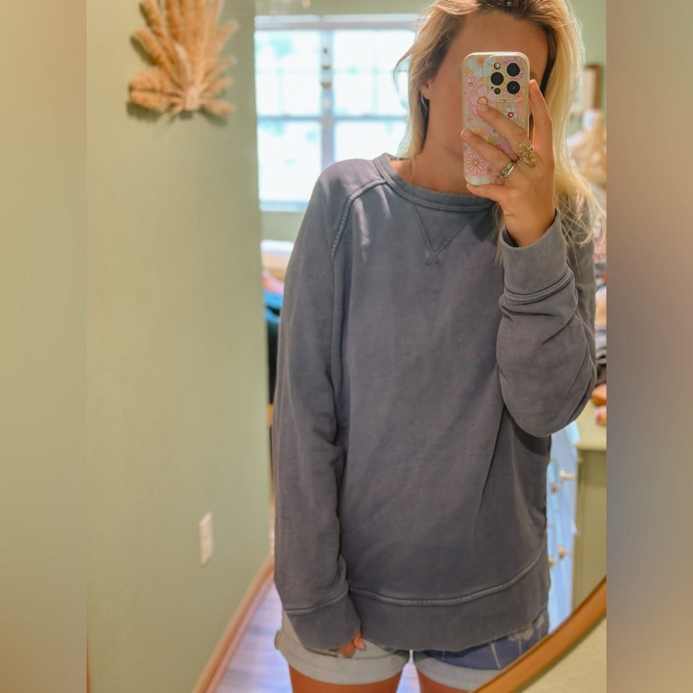 Banana Republic Slate Blue Pullover